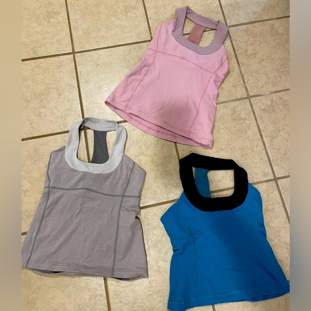 LULULEMON BUNDLE.  Size 6 tops